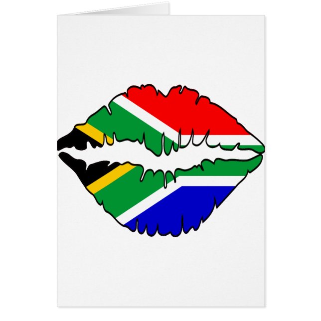 Südafrikanisches Kuss-Thema (Vorne)