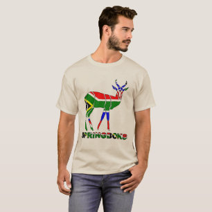 Südafrikanisches Rugby-Springbock-T-Shirt T-Shirt