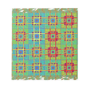 Südafrikanisches Stammeskunstdesign Notizblock