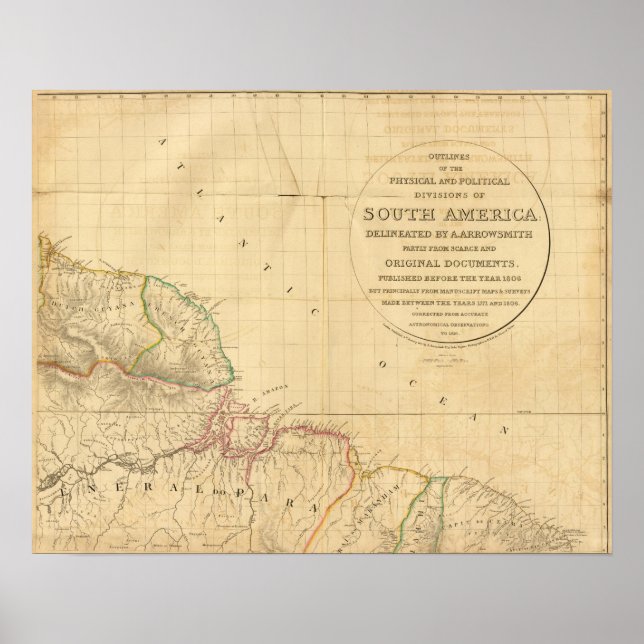 Südamerika 10 poster (Vorne)