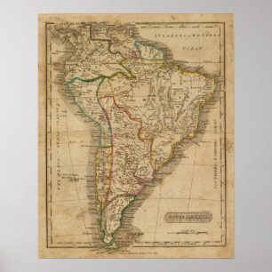 Südamerika 12 poster