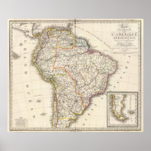 Südamerika 12 poster