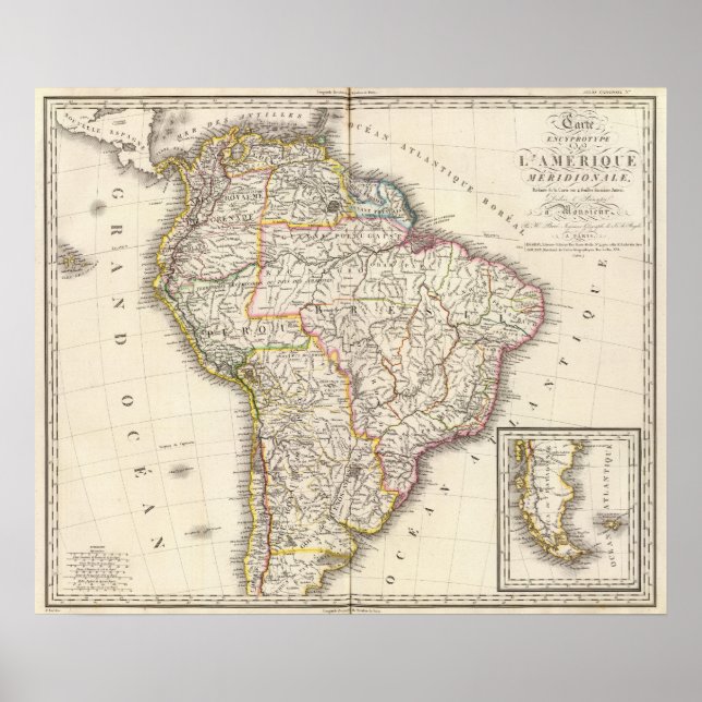 Südamerika 12 poster (Vorne)