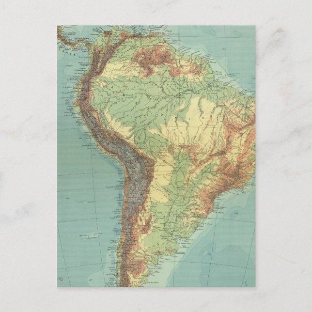 Südamerika 14 postkarte (Vorderseite)