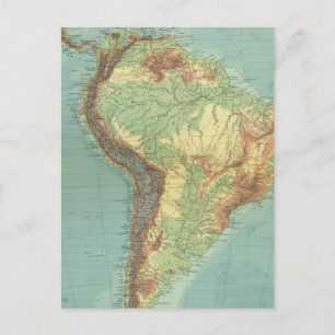 Südamerika 14 postkarte