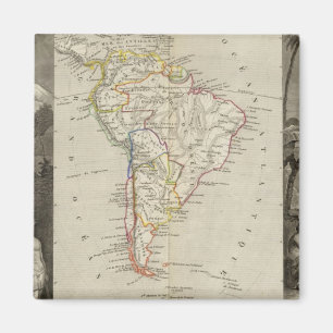 Südamerika 16 magnet