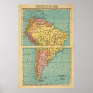 Südamerika 16 poster