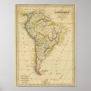 Südamerika 22 poster