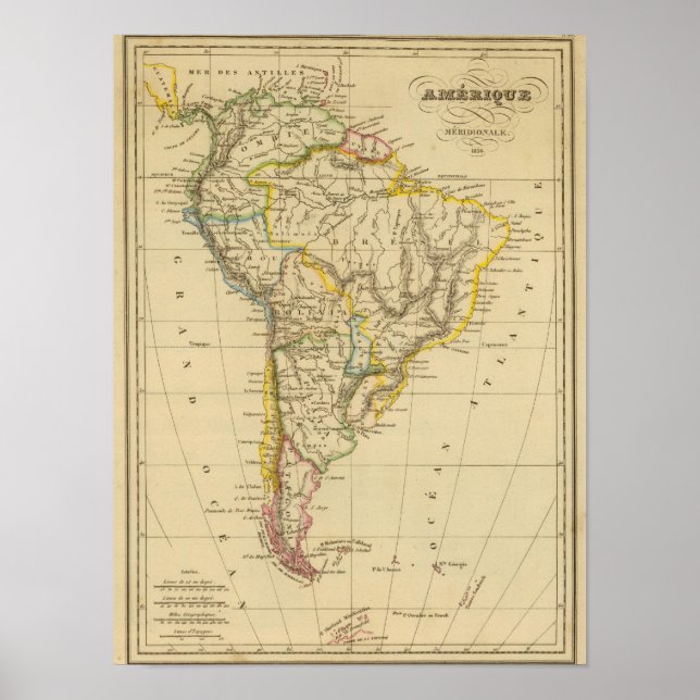 Südamerika 22 poster (Vorne)