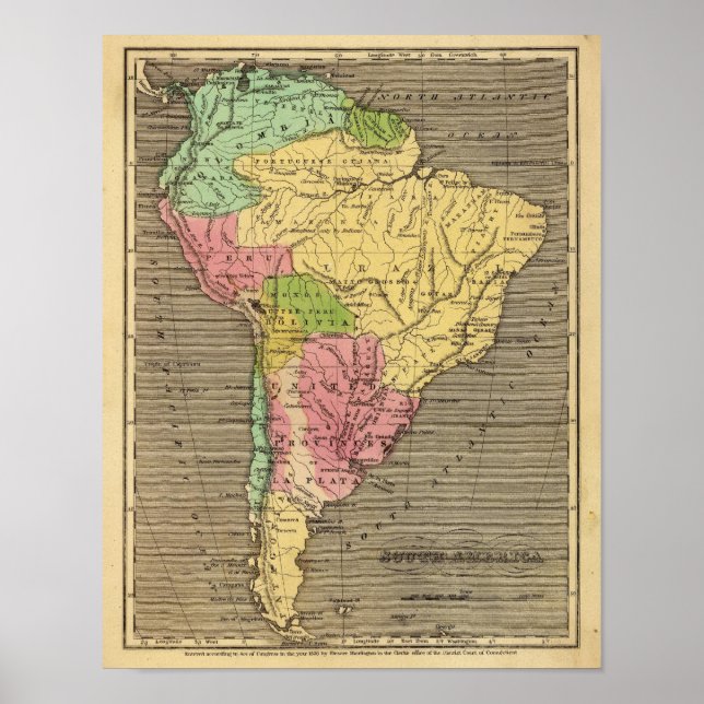 Südamerika 23 poster (Vorne)