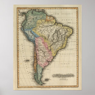 Südamerika 25 poster