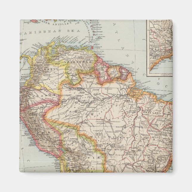 Südamerika 2 magnet (Vorne)