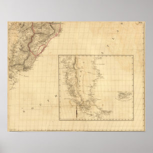 Südamerika 32 poster