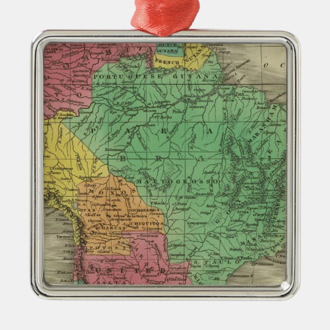 Südamerika 37 silbernes ornament (Vorne)