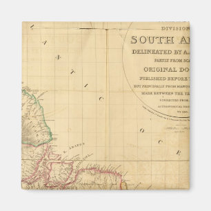 Südamerika 5 magnet