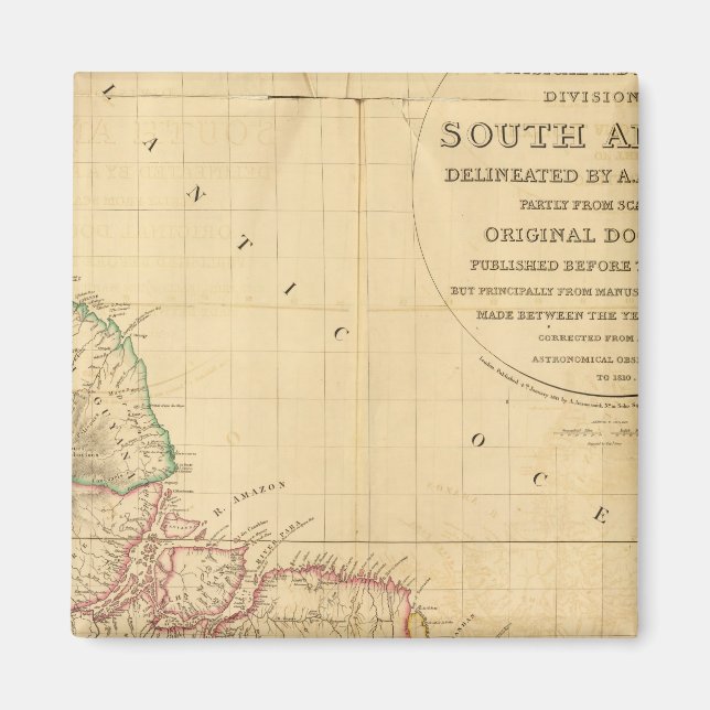 Südamerika 5 magnet (Vorne)