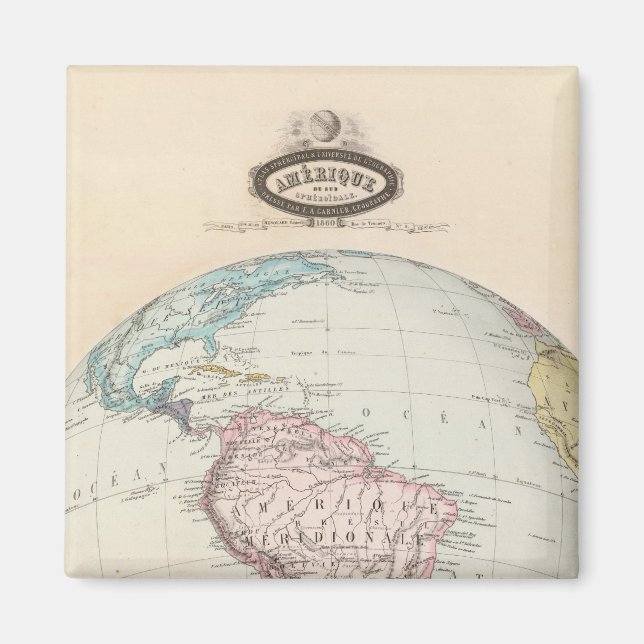 Südamerika 6 magnet (Vorne)