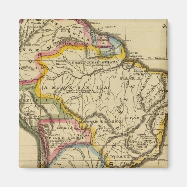 Südamerika 7 magnet (Vorne)