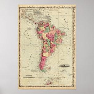 Südamerika 7 poster