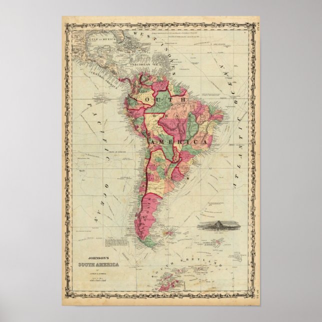 Südamerika 7 poster (Vorne)