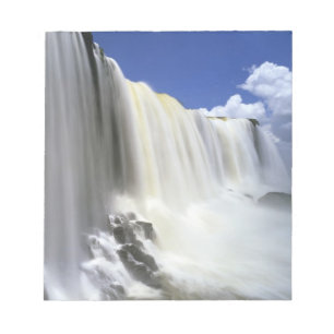 Südamerika, Brasilien, Igwacu, Igwacu Falls. Notizblock