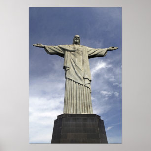 Südamerika, Brasilien, Rio de Janeiro Christ Poster