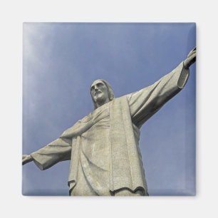 Südamerika, Brasilien, Rio de Janeiro. Christus 2 Magnet