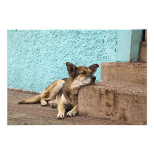 Südamerika, Chile, Valparaiso. Deutscher Fotodruck