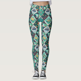 Südamerika-Kreuzfahrt Küstenabenteuer-Design Leggings