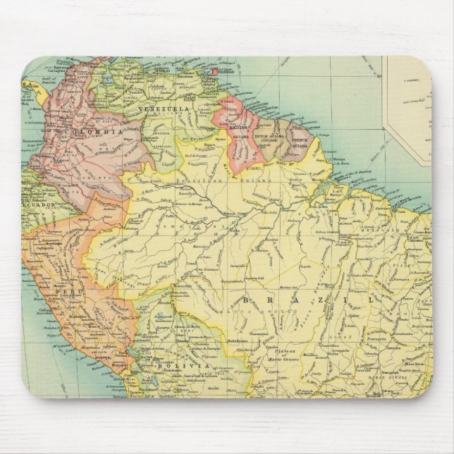 Südamerika Mousepad (Vorne)