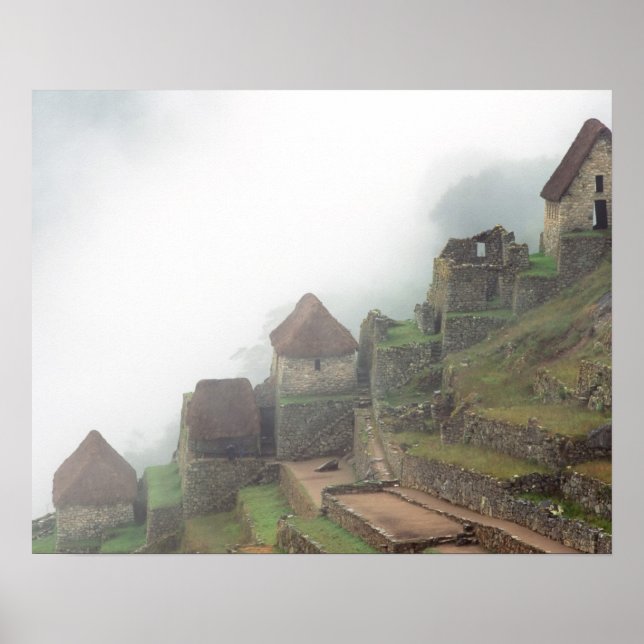 Südamerika Peru Macchu Picchu Poster (Vorne)