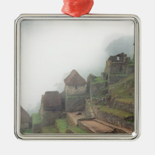 Südamerika Peru Macchu Picchu Silbernes Ornament