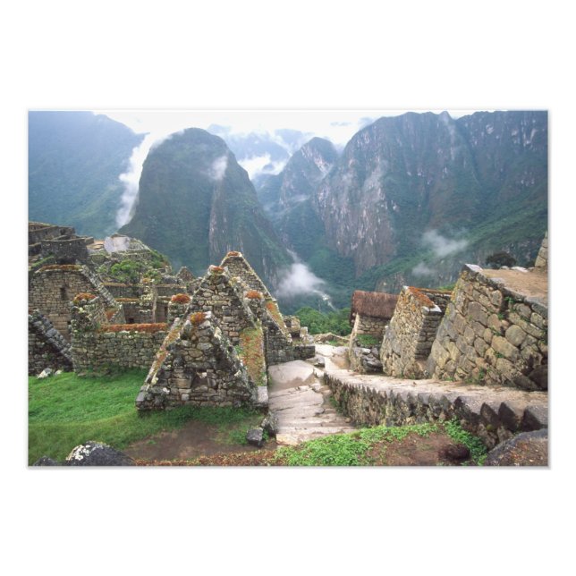 Südamerika, Peru, Machu Picchu Fotodruck (Vorne)