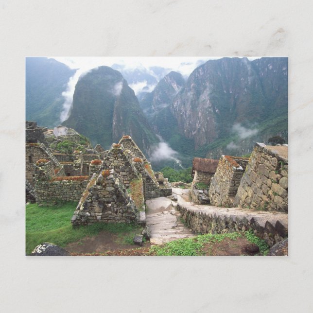 Südamerika, Peru, Machu Picchu Postkarte (Vorderseite)