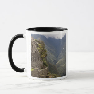 Südamerika, Peru, Machu Picchu. Steinruinen Tasse