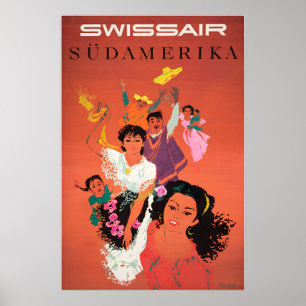 Südamerikanische Kunst Südamerikanische Frauen Dru Poster