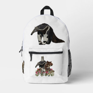 SÜDAMERIKANISCHE TIERE BEDRUCKTER RUCKSACK