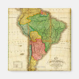 SüdamerikaPanoramakarte Südamerika Magnet