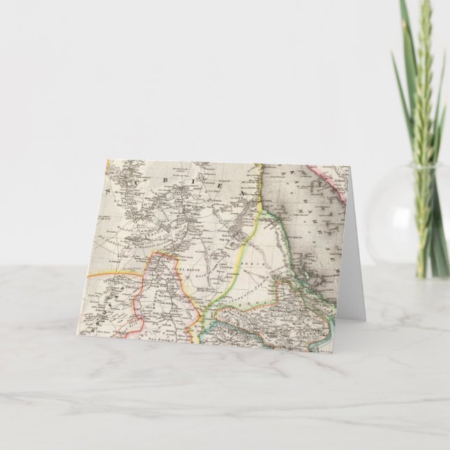 Sudan, Äthiopien Feiertagskarte (Vorderseite)