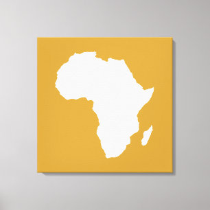 Sudan Brown Audacious Africa Leinwanddruck