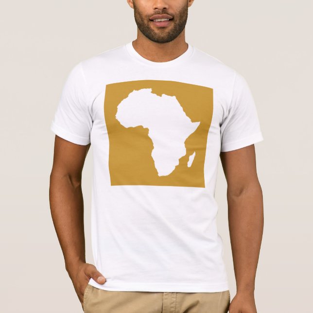 Sudan Brown Audacious Africa T-Shirt (Vorderseite)