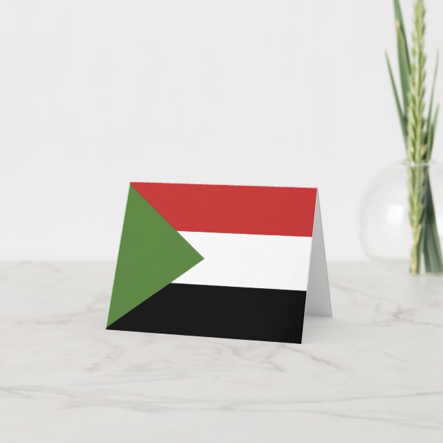 Sudan-Flagge (Vorderseite)