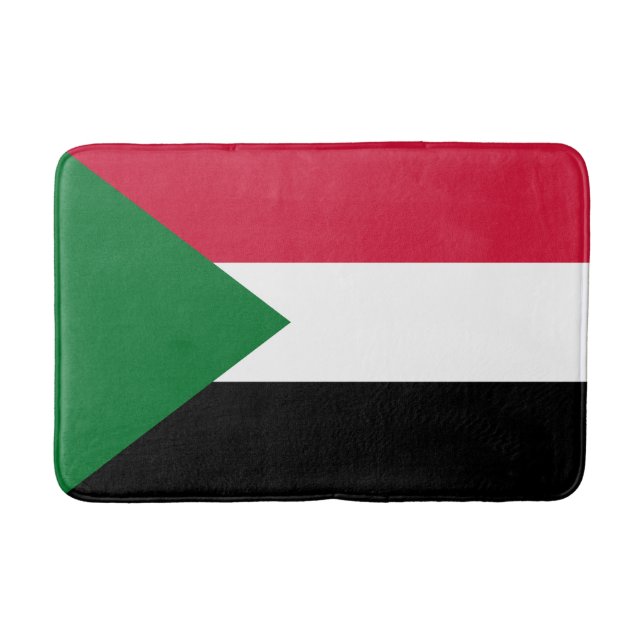 Sudan-Flagge Badematte (Vorderseite)
