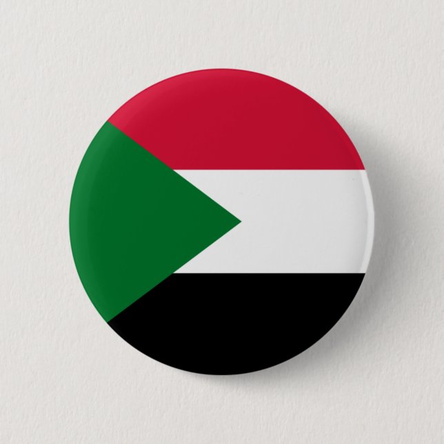 Sudan-Flagge Button (Vorderseite)