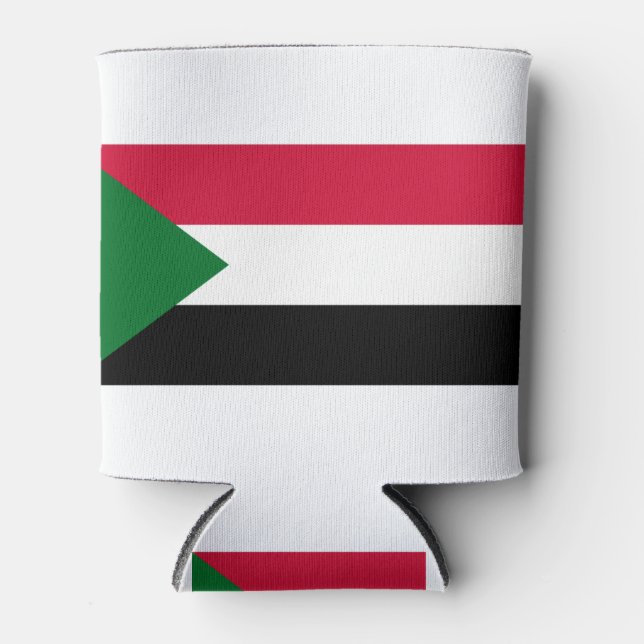 Sudan-Flagge Dosenkühler (Vorderseite)