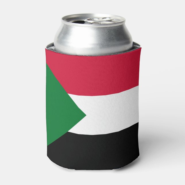 Sudan-Flagge Dosenkühler (Kanne Vorderseite)