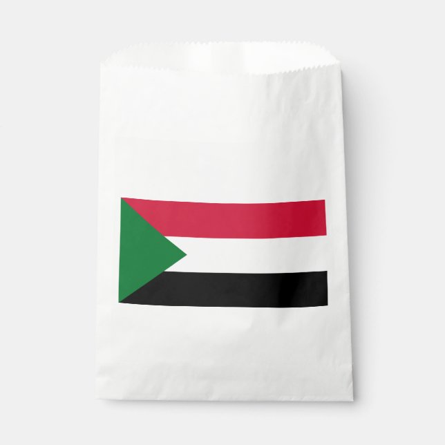 Sudan-Flagge Geschenktütchen (Vorderseite)