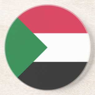 Sudan-Flagge Getränkeuntersetzer