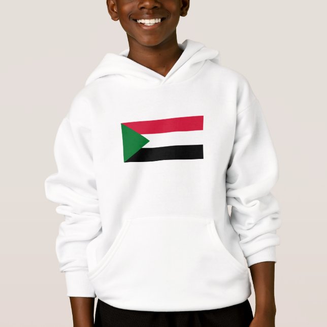 Sudan-Flagge Hoodie (Vorderseite)