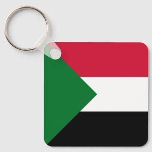 Sudan-Flagge Schlüsselanhänger
